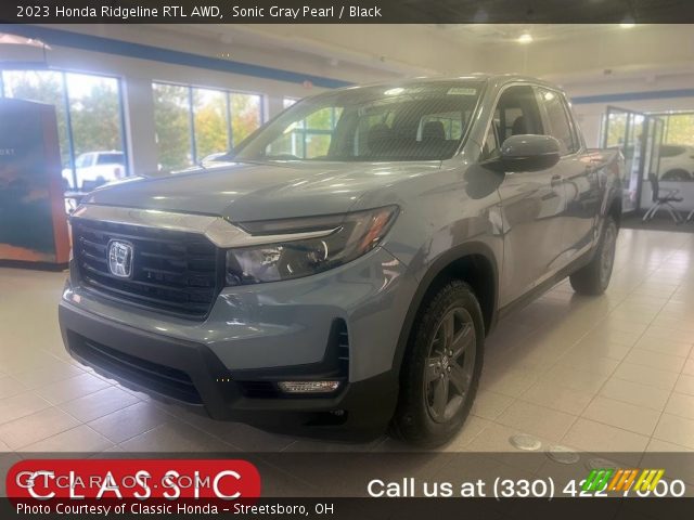 2023 Honda Ridgeline RTL AWD in Sonic Gray Pearl