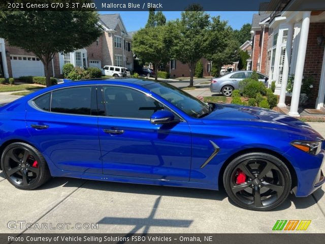 2021 Genesis G70 3.3T AWD in Mallorca Blue