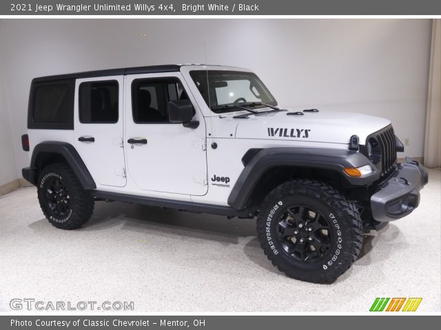 2021 Jeep Wrangler Unlimited Willys 4x4 in Bright White