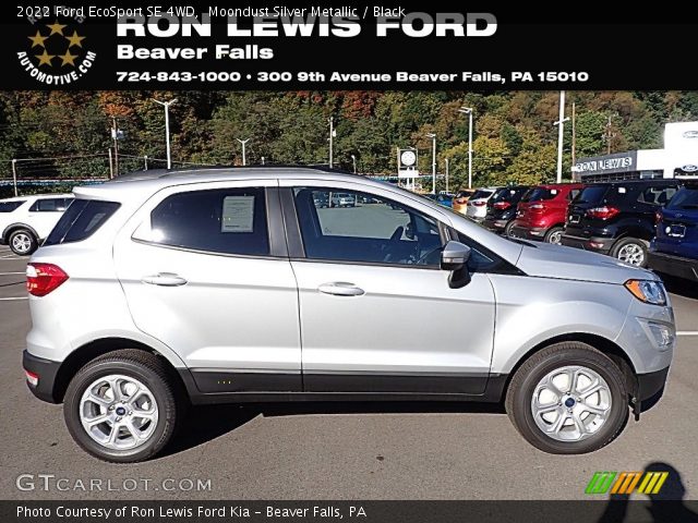2022 Ford EcoSport SE 4WD in Moondust Silver Metallic