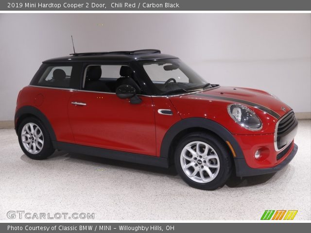 2019 Mini Hardtop Cooper 2 Door in Chili Red