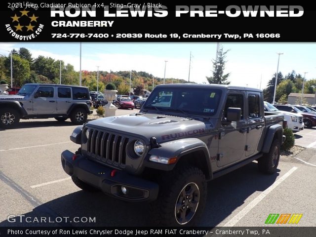 2021 Jeep Gladiator Rubicon 4x4 in Sting-Gray