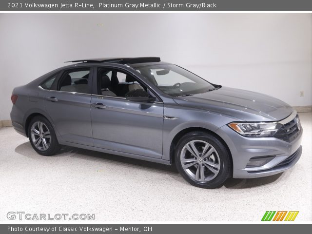 2021 Volkswagen Jetta R-Line in Platinum Gray Metallic