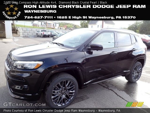 2022 Jeep Compass High Altitude 4x4 in Diamond Black Crystal Pearl