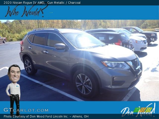 2020 Nissan Rogue SV AWD in Gun Metallic