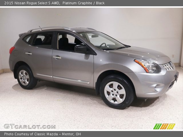 2015 Nissan Rogue Select S AWD in Platinum Graphite