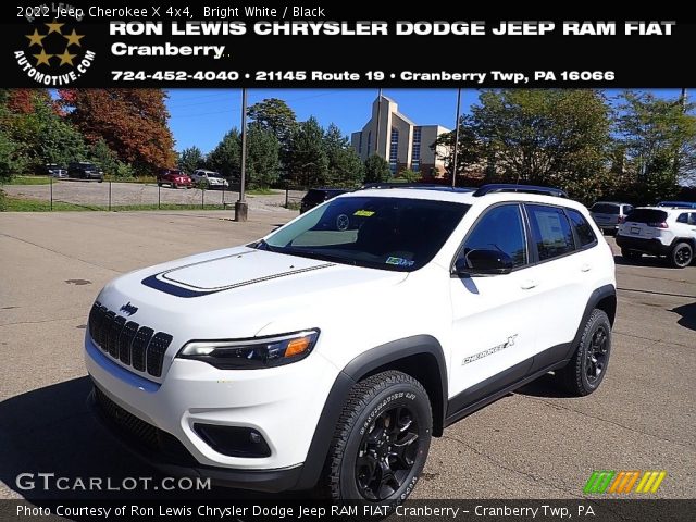 2022 Jeep Cherokee X 4x4 in Bright White
