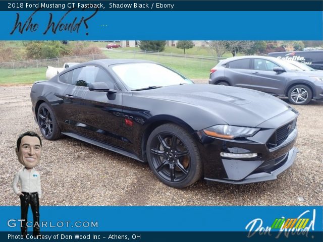 2018 Ford Mustang GT Fastback in Shadow Black
