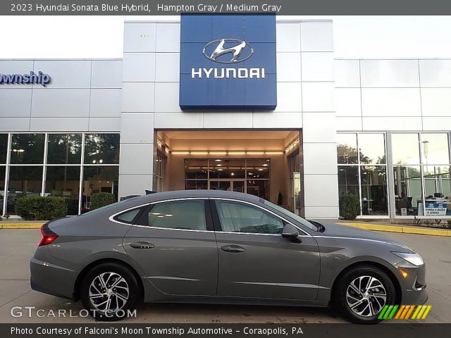 2023 Hyundai Sonata Blue Hybrid in Hampton Gray