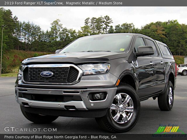 2019 Ford Ranger XLT SuperCrew in Magnetic Metallic