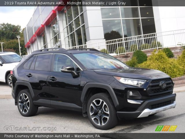 2019 Toyota RAV4 Adventure AWD in Midnight Black Metallic
