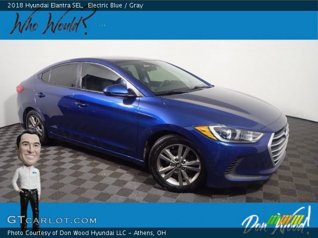 2018 Hyundai Elantra SEL in Electric Blue