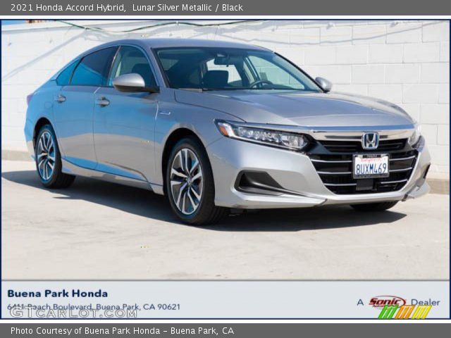 2021 Honda Accord Hybrid in Lunar Silver Metallic