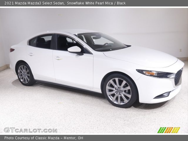 2021 Mazda Mazda3 Select Sedan in Snowflake White Pearl Mica
