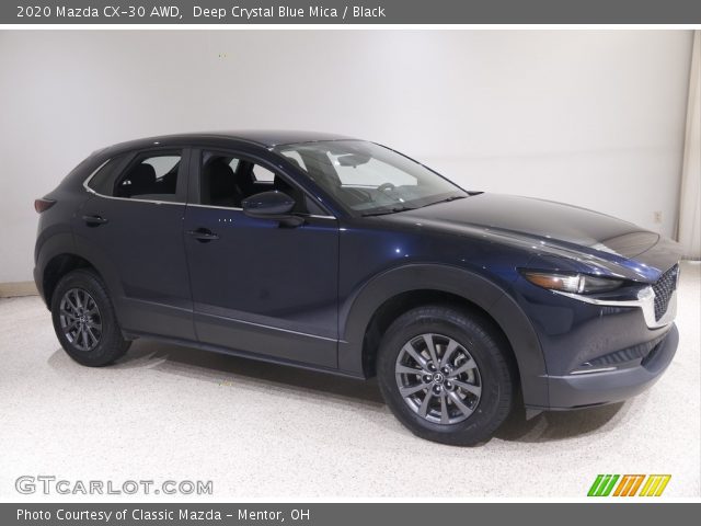 2020 Mazda CX-30 AWD in Deep Crystal Blue Mica