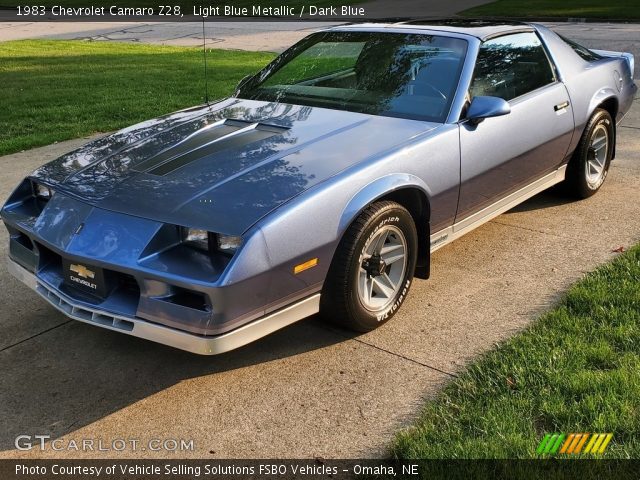 1983 Chevrolet Camaro Z28 in Light Blue Metallic