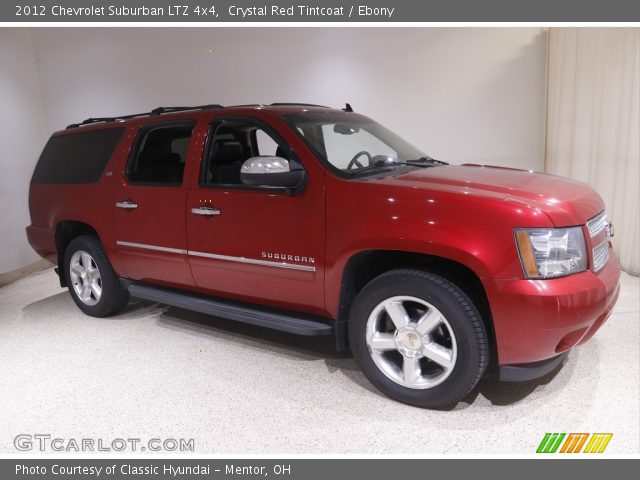 2012 Chevrolet Suburban LTZ 4x4 in Crystal Red Tintcoat