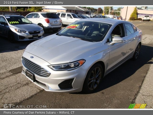 2019 Ford Fusion SEL in Ingot Silver