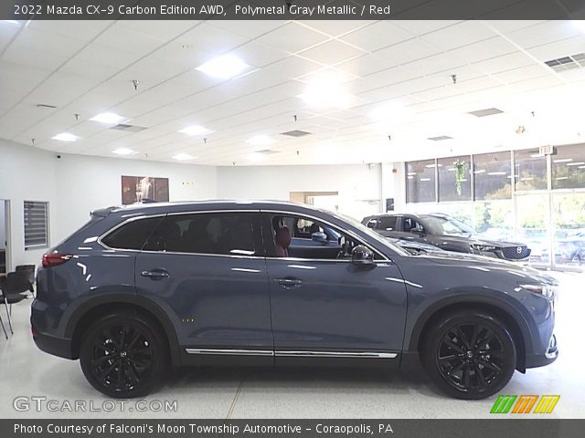 2022 Mazda CX-9 Carbon Edition AWD in Polymetal Gray Metallic
