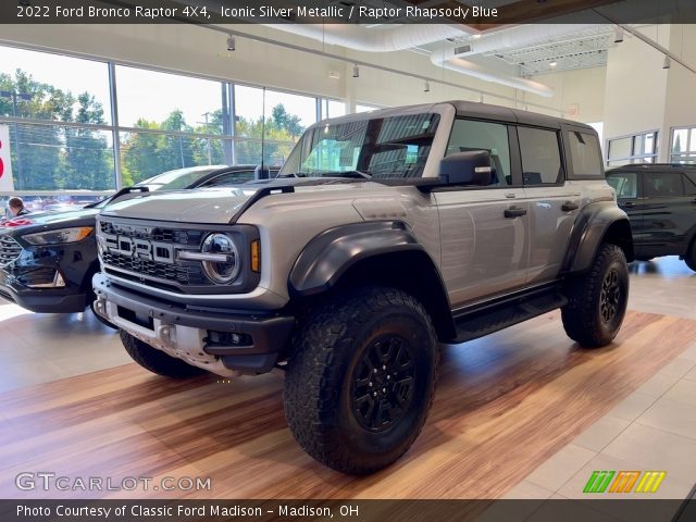 2022 Ford Bronco Raptor 4X4 in Iconic Silver Metallic