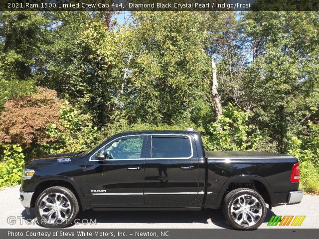 2021 Ram 1500 Limited Crew Cab 4x4 in Diamond Black Crystal Pearl