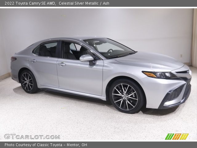 2022 Toyota Camry SE AWD in Celestial Silver Metallic