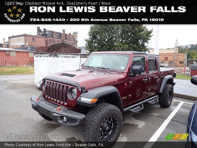 2021 Jeep Gladiator Mojave 4x4 in Snazzberry Pearl