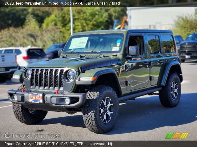 2023 Jeep Wrangler Unlimited Rubicon 4x4 in Sarge Green