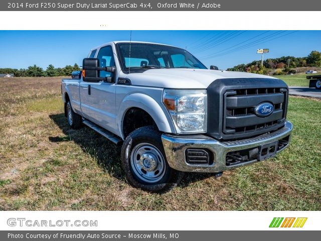 2014 Ford F250 Super Duty Lariat SuperCab 4x4 in Oxford White