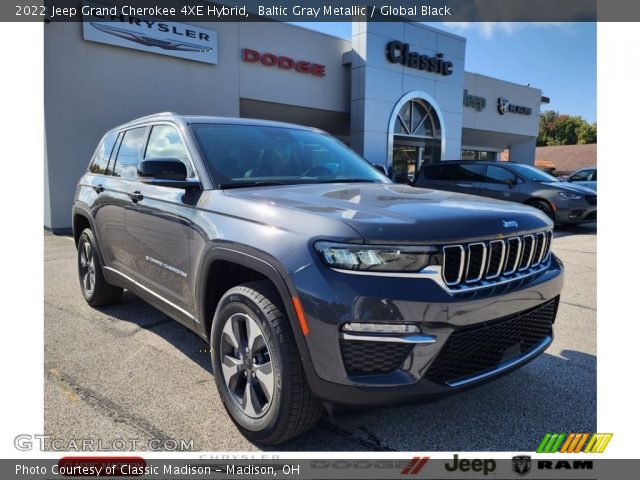 2022 Jeep Grand Cherokee 4XE Hybrid in Baltic Gray Metallic