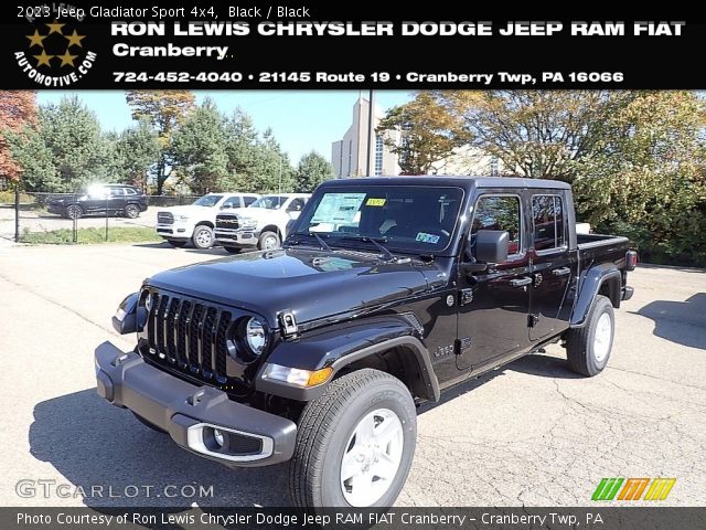 2023 Jeep Gladiator Sport 4x4 in Black