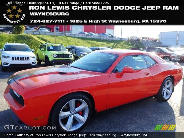 2008 Dodge Challenger SRT8 in HEMI Orange