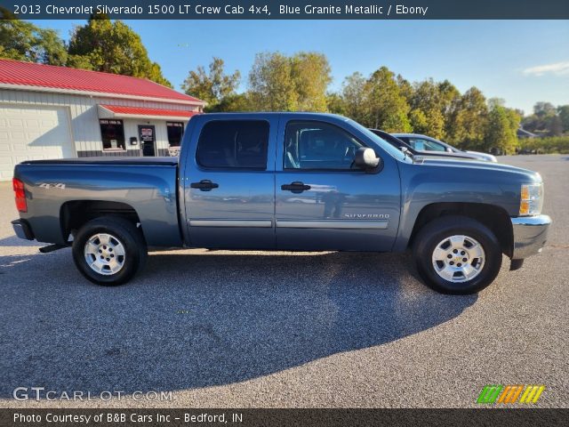 2013 Chevrolet Silverado 1500 LT Crew Cab 4x4 in Blue Granite Metallic