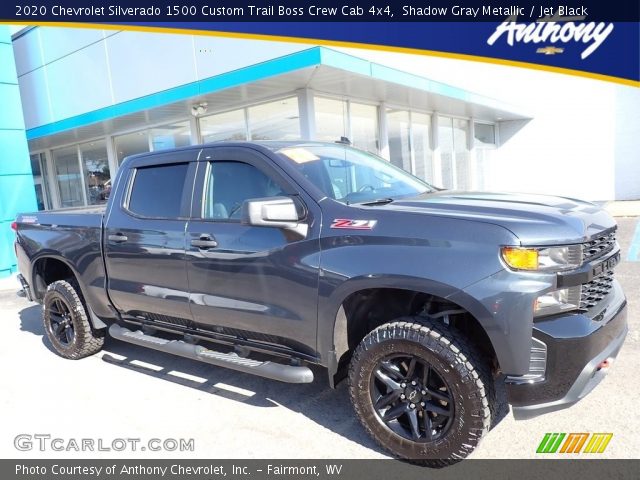 2020 Chevrolet Silverado 1500 Custom Trail Boss Crew Cab 4x4 in Shadow Gray Metallic