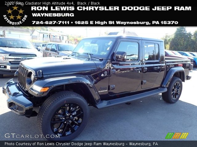 2022 Jeep Gladiator High Altitude 4x4 in Black