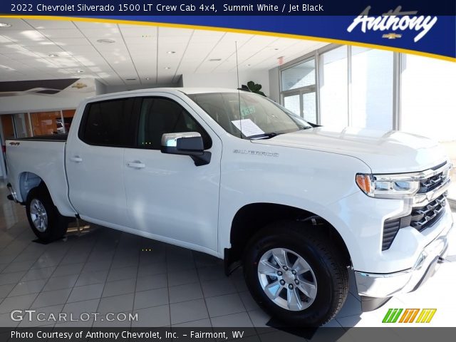 2022 Chevrolet Silverado 1500 LT Crew Cab 4x4 in Summit White