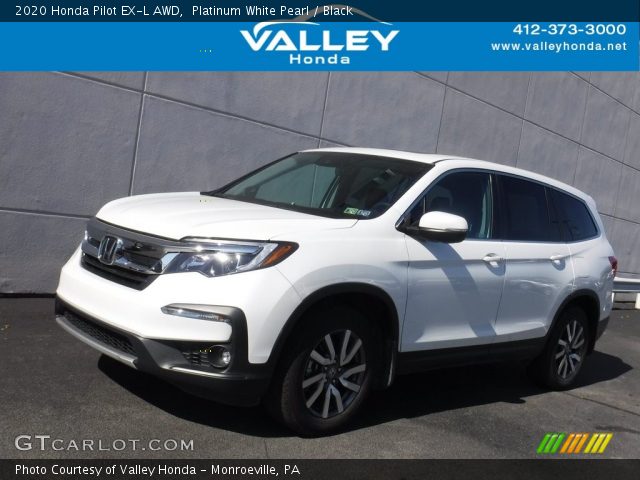 2020 Honda Pilot EX-L AWD in Platinum White Pearl