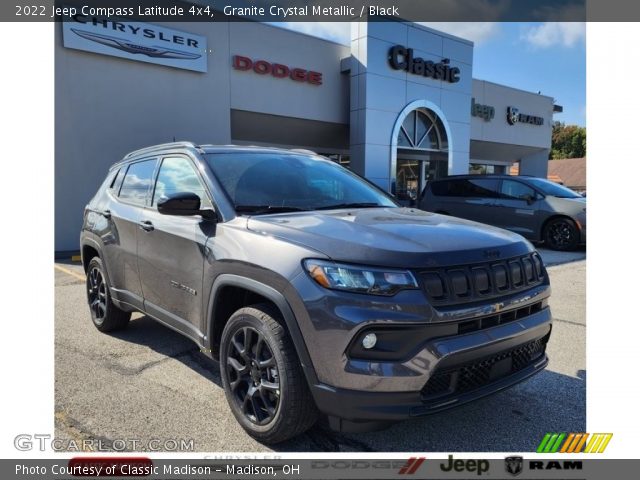 2022 Jeep Compass Latitude 4x4 in Granite Crystal Metallic