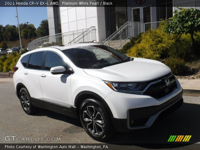 2021 Honda CR-V EX-L AWD in Platinum White Pearl