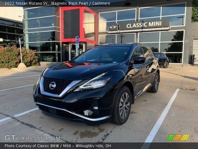 2022 Nissan Murano SV in Magnetic Black Pearl