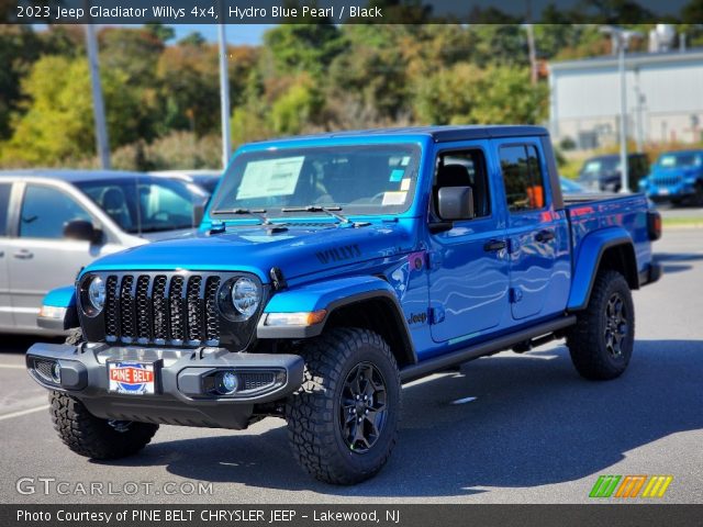 2023 Jeep Gladiator Willys 4x4 in Hydro Blue Pearl