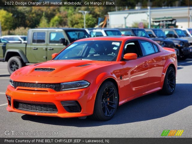 2022 Dodge Charger SRT Hellcat Widebody in Go Mango