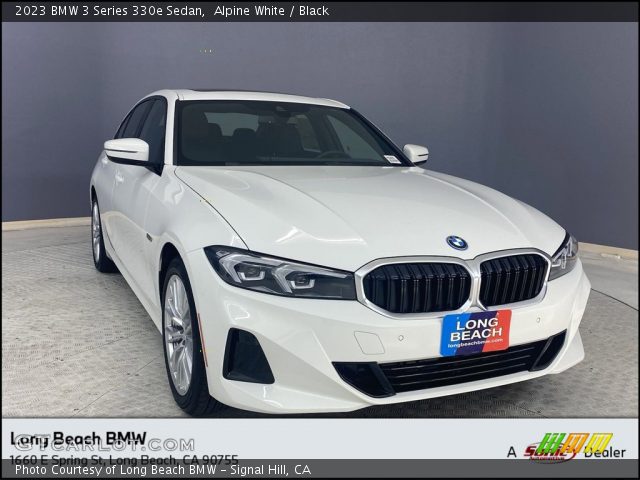2023 BMW 3 Series 330e Sedan in Alpine White