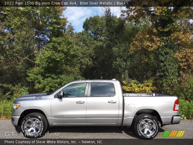 2022 Ram 1500 Big Horn Crew Cab 4x4 in Billet Silver Metallic