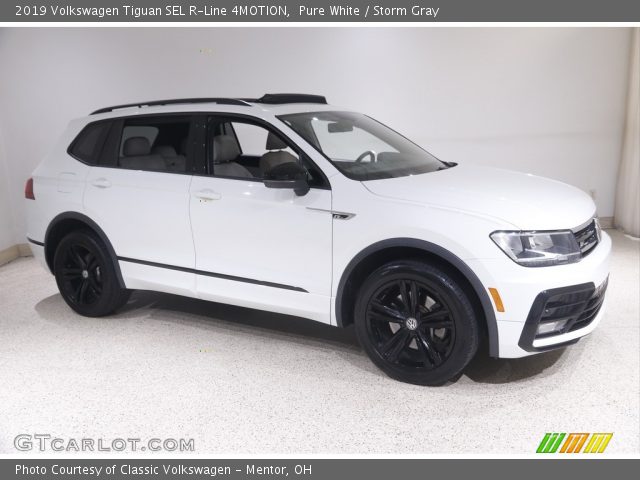 2019 Volkswagen Tiguan SEL R-Line 4MOTION in Pure White