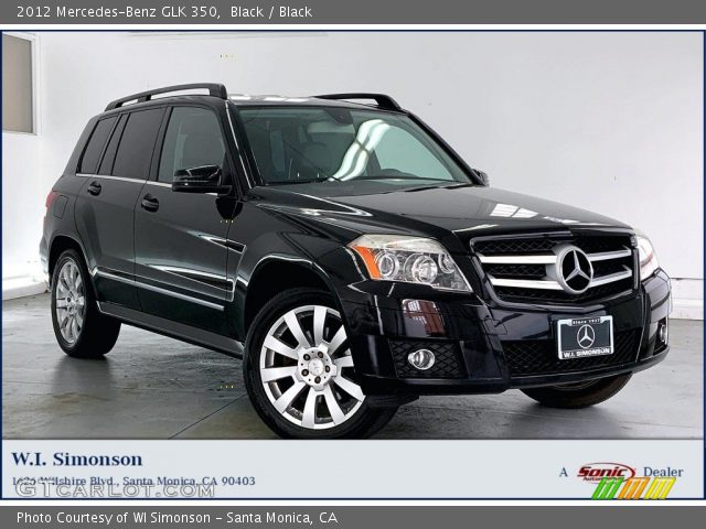 2012 Mercedes-Benz GLK 350 in Black