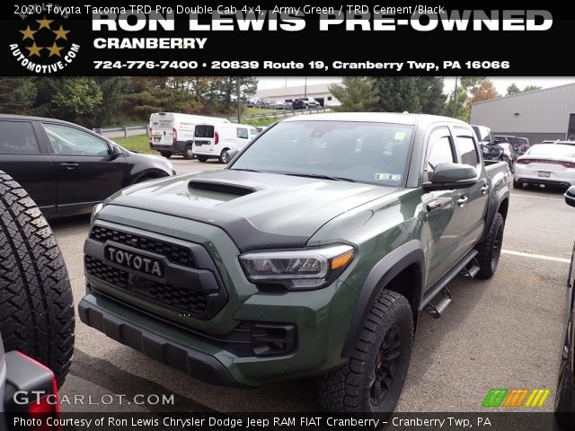 2020 Toyota Tacoma TRD Pro Double Cab 4x4 in Army Green