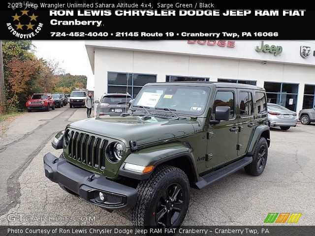 2023 Jeep Wrangler Unlimited Sahara Altitude 4x4 in Sarge Green