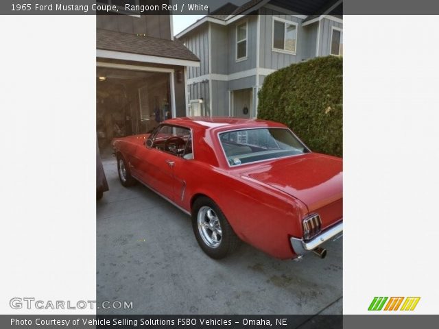 1965 Ford Mustang Coupe in Rangoon Red