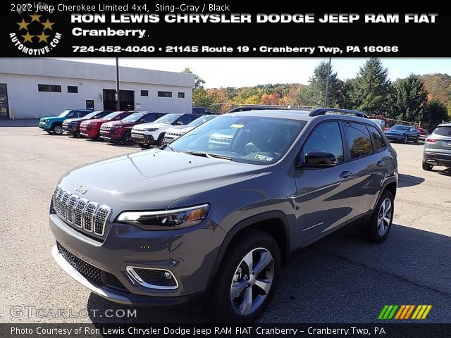 2022 Jeep Cherokee Limited 4x4 in Sting-Gray
